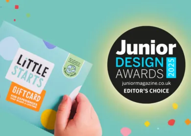 Little Starts Gift Cards Wins Editor’s Choice at the Junior Design Awards 2025