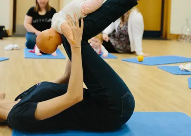 How baby yoga saved my sanity!